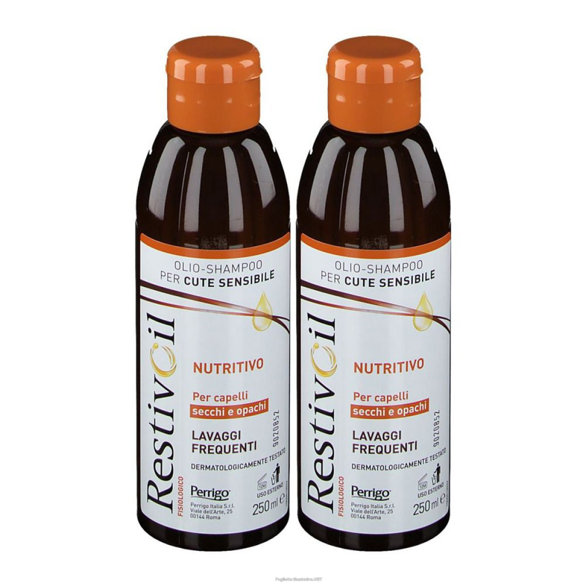 Cerca Offerte di restivoil fisiologico nutritivo olio-shampoo set da 2 2x250 ml shampoo e acquista online