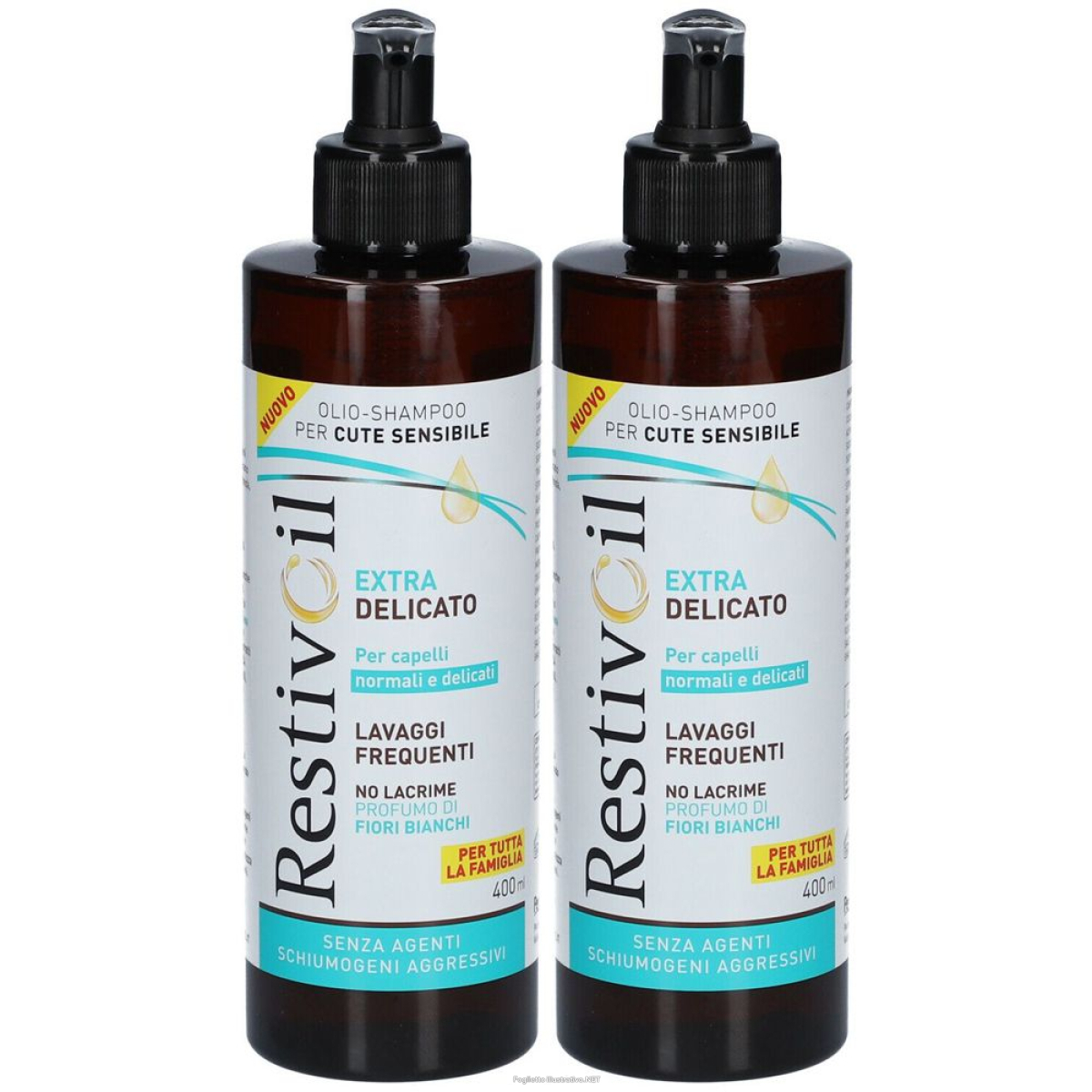 Cerca Offerte di restivoil shampoo extra delicato set da 2 2x400 ml e acquista online