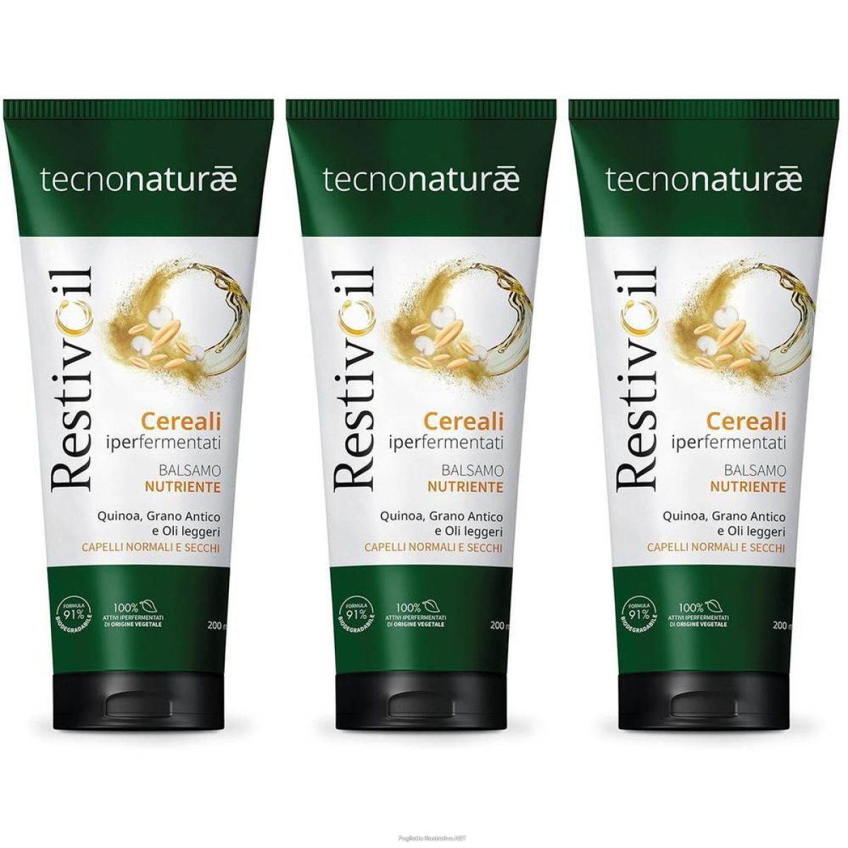 Cerca Offerte di restivoil tecnonaturae balsamo nutriente cereali iperfermentati 3x200 e acquista online