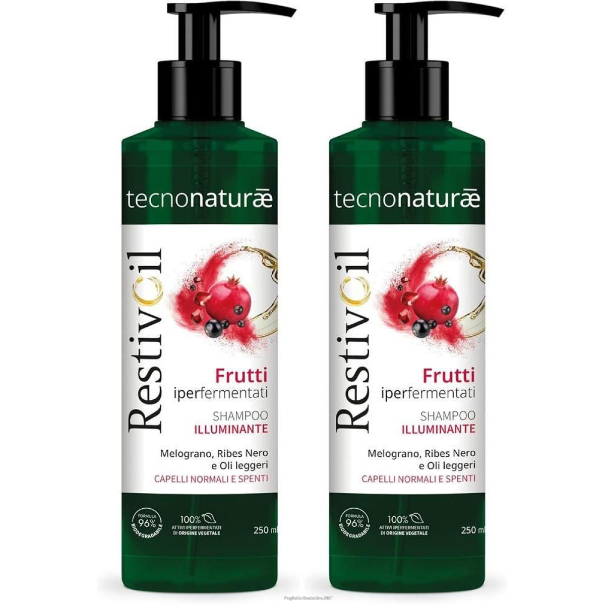 Cerca Offerte di restivoil tecnonaturae shampoo illuminante frutti iperfermentati 2x250 e acquista online
