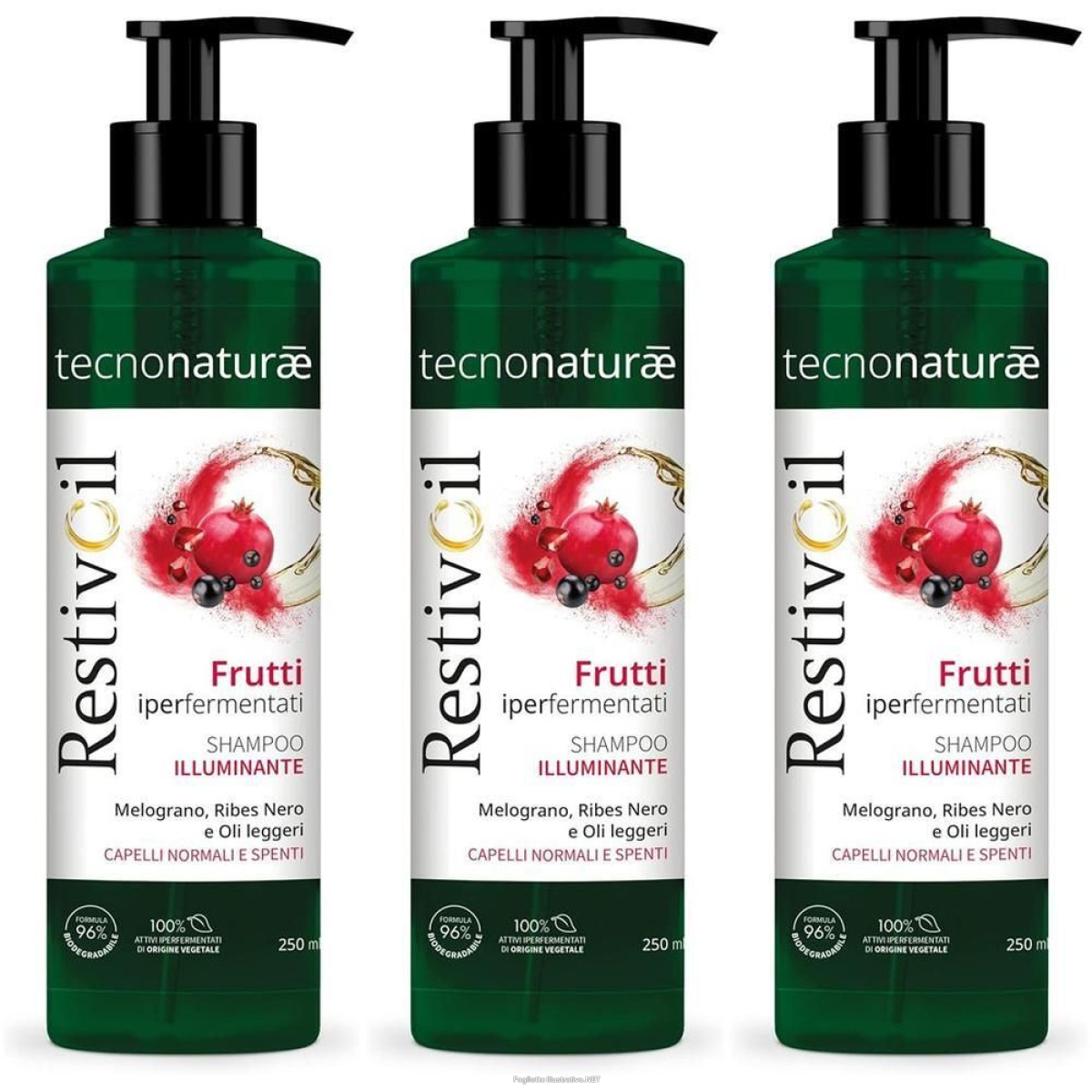 Cerca Offerte di restivoil tecnonaturae shampoo illuminante frutti iperfermentati 3x250 e acquista online