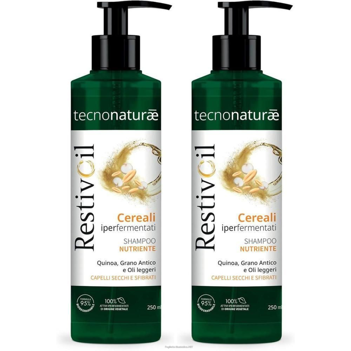 Cerca Offerte di restivoil tecnonaturae shampoo nutriente cereali iperfermentati 2x250 e acquista online