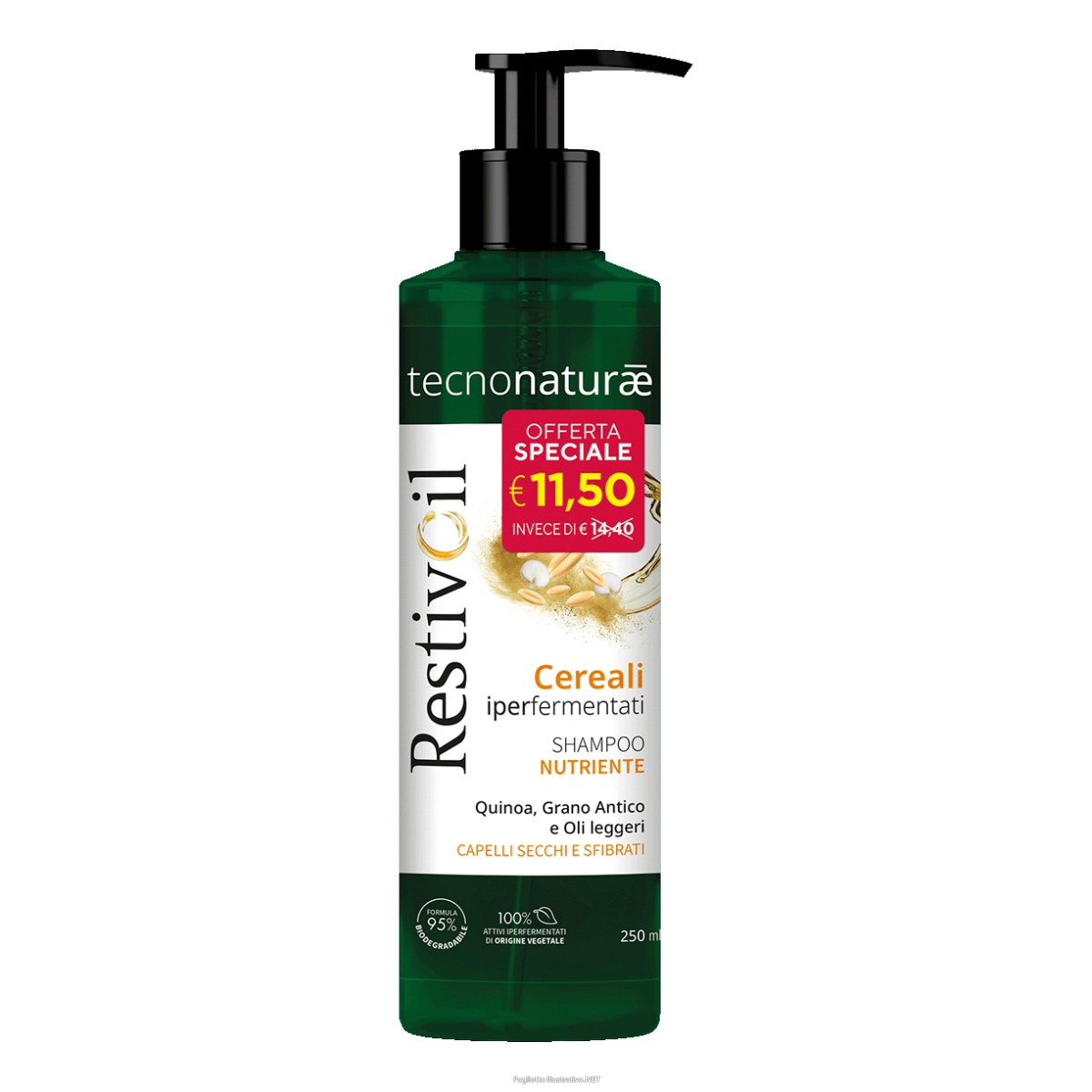 Cerca Offerte di restivoil tecnonaturae shampoo nutriente per capelli secchi e sfibrati 250ml taglio prezzo e acquista online