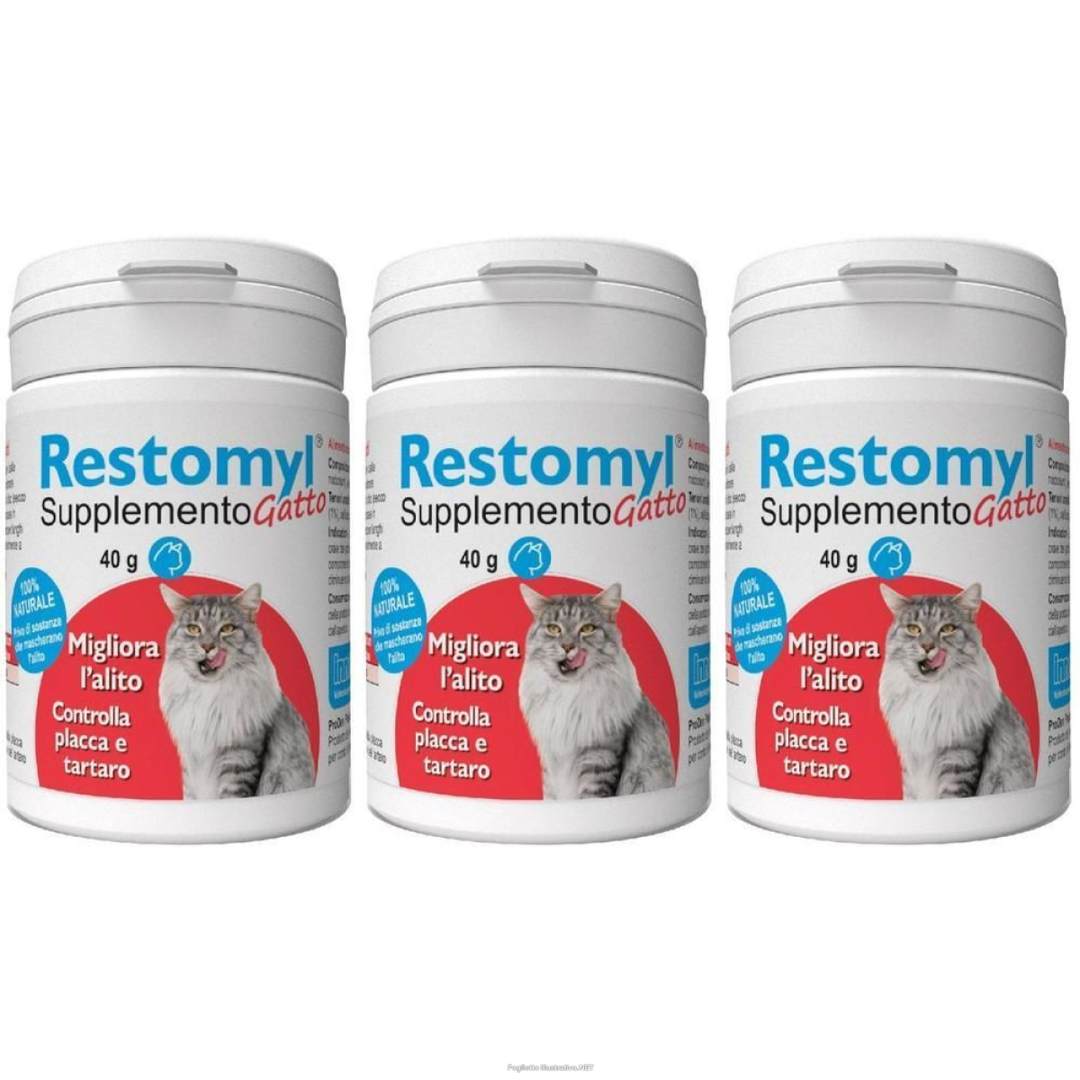 Cerca Offerte di restomyl supplemento gatto flaconcino 40 g 3x40 g e acquista online