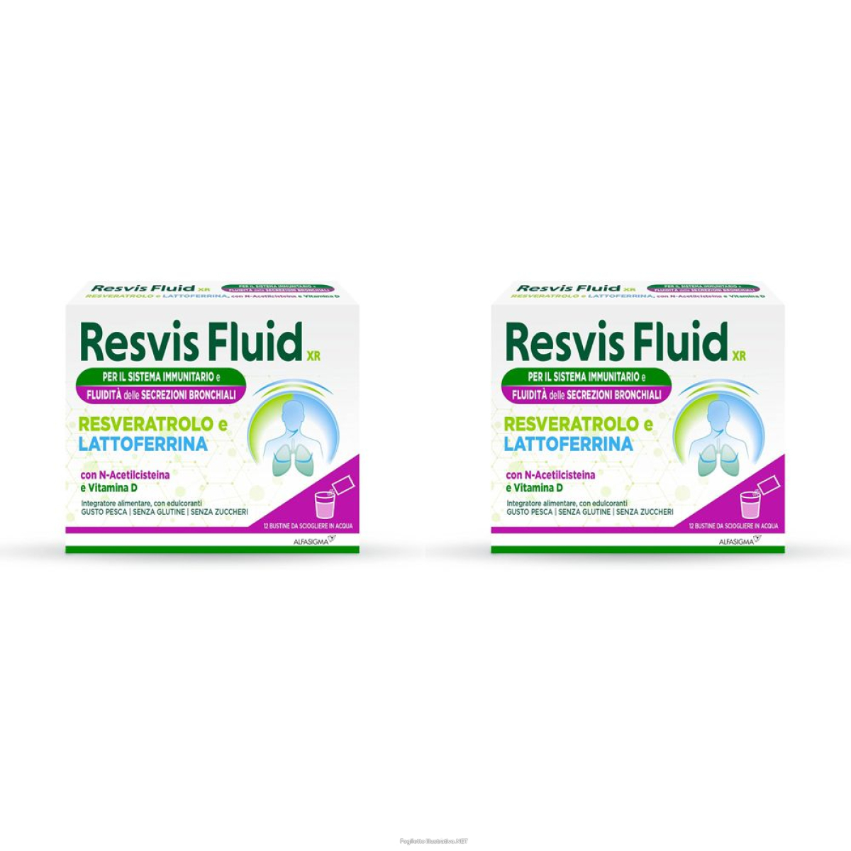 Cerca Offerte di resvis fluid xr bustine set da 2 2x12x3,65 pz bustina e acquista online