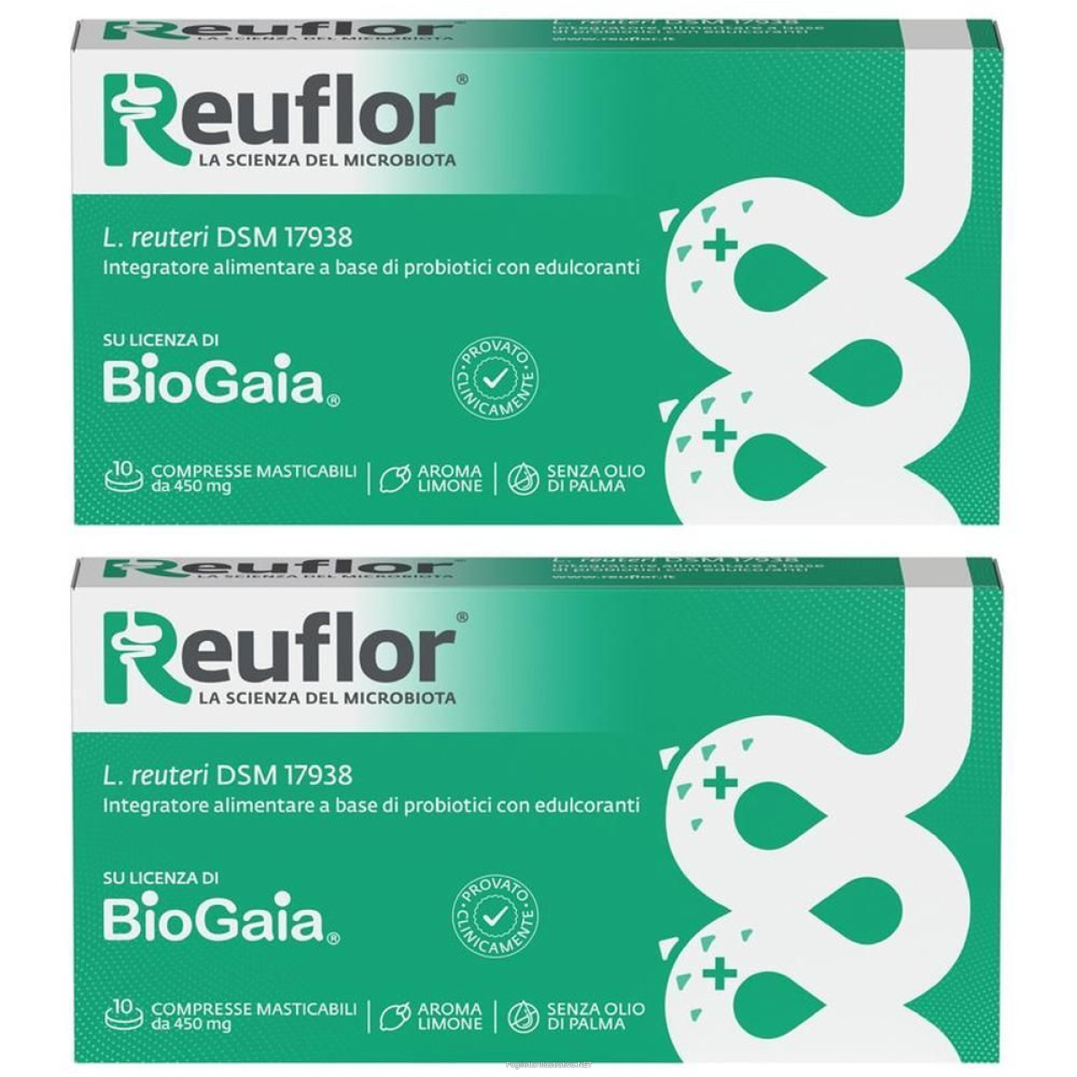 Cerca Offerte di reuflor® 10 compresse 2x10 pz compresse masticabili e acquista online