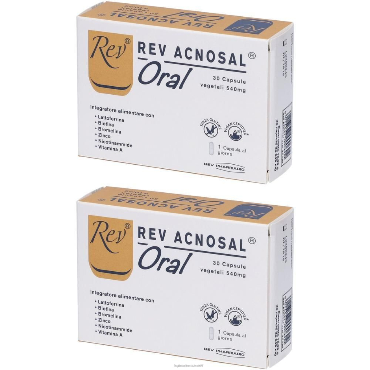 Cerca Offerte di rev acnosal oral 30 capsule 2x30 pz e acquista online