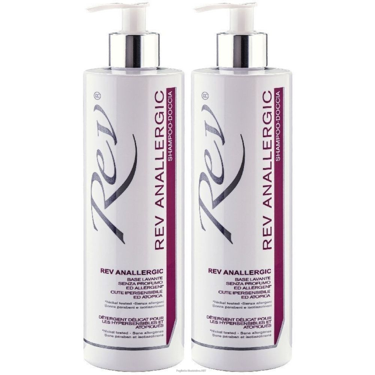 Cerca Offerte di rev anallergic base lavante detergente set da 2 2x500 ml shampoo e acquista online