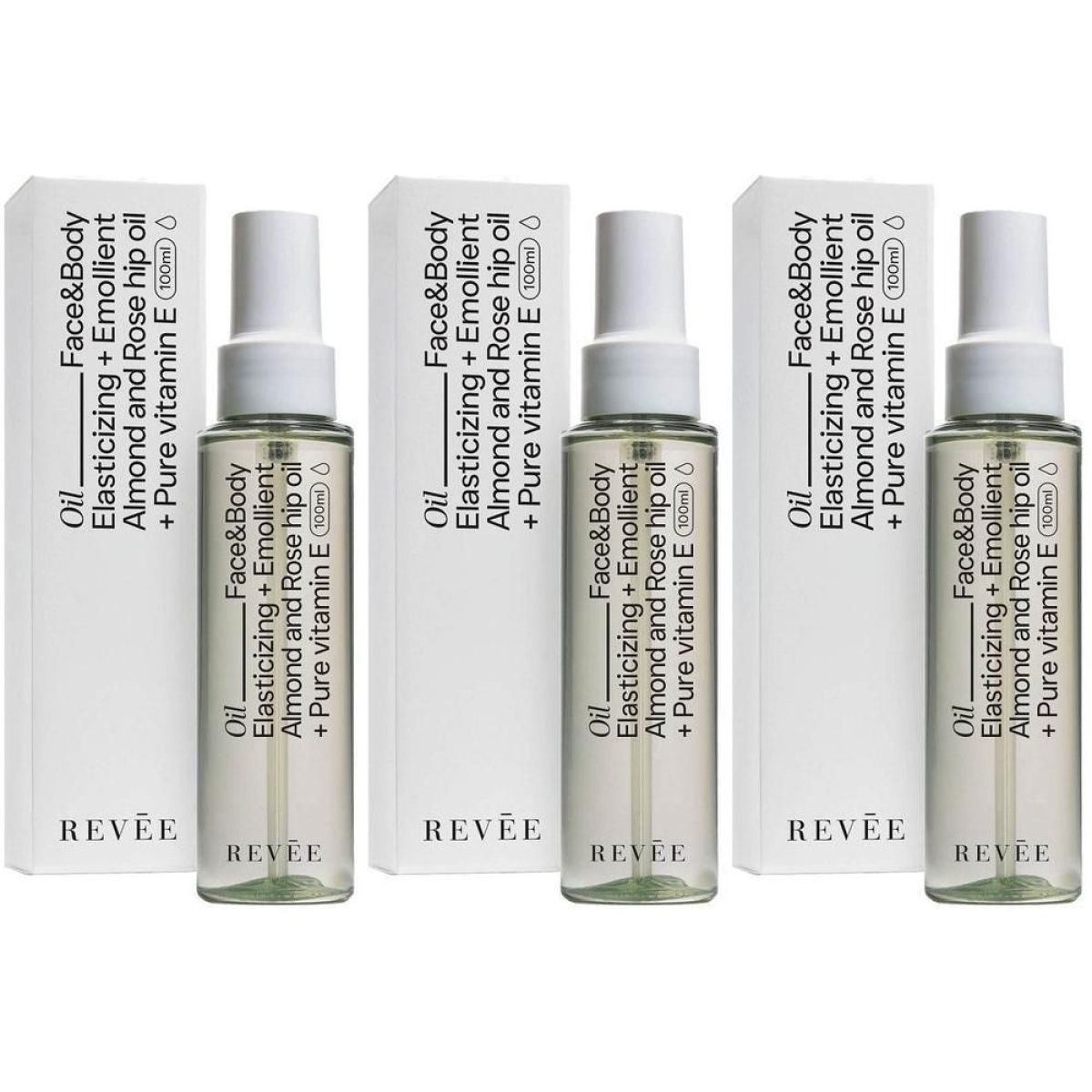 Cerca Offerte di Revée oil facebody olio per la pelle 3x100 ml crema e acquista online