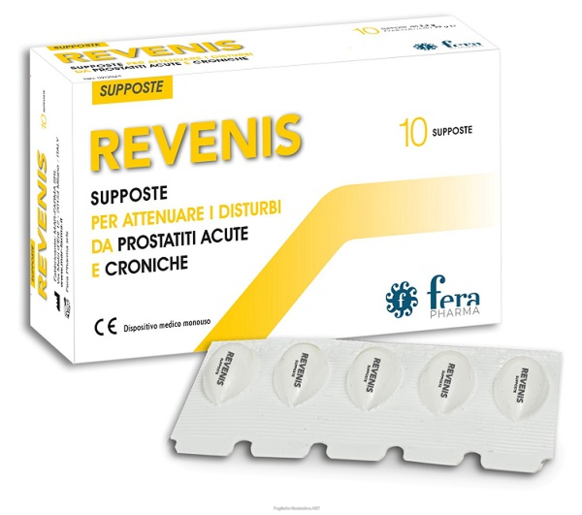 Cerca Offerte di revenis supposte per attenuare i disturbi da prostatiti acute e croniche 10 pezzi e acquista online
