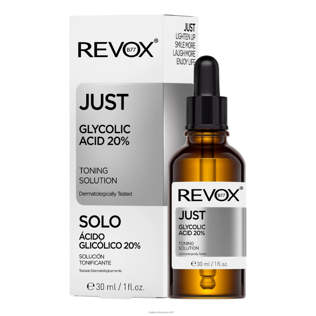 Cerca Offerte di revox b77 just soluzione tonificante viso acido glicolico20% 1 pz solu e acquista online