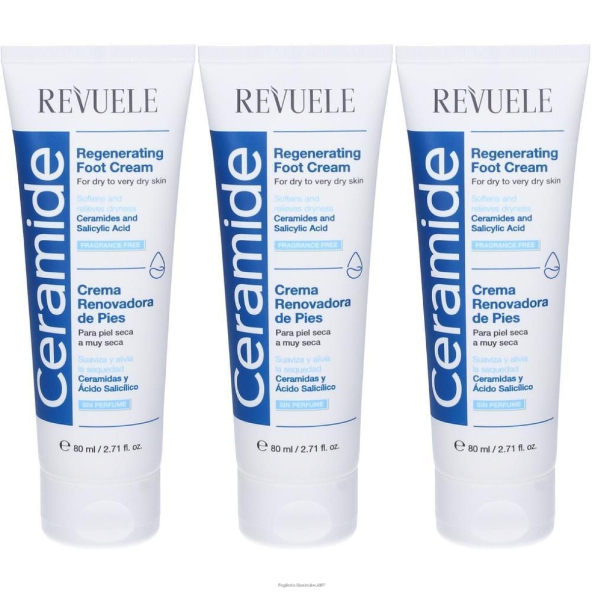Cerca Offerte di revuele ceramide regenerating crema piedi 3x80 ml e acquista online