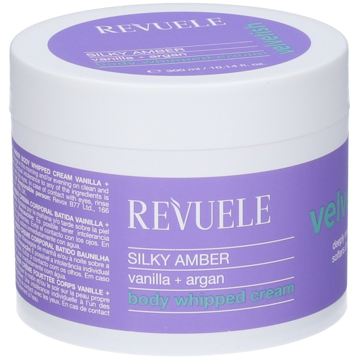 Cerca Offerte di Revuele velvetish silky amber crema corpo idratante con vaniglia e oli e acquista online