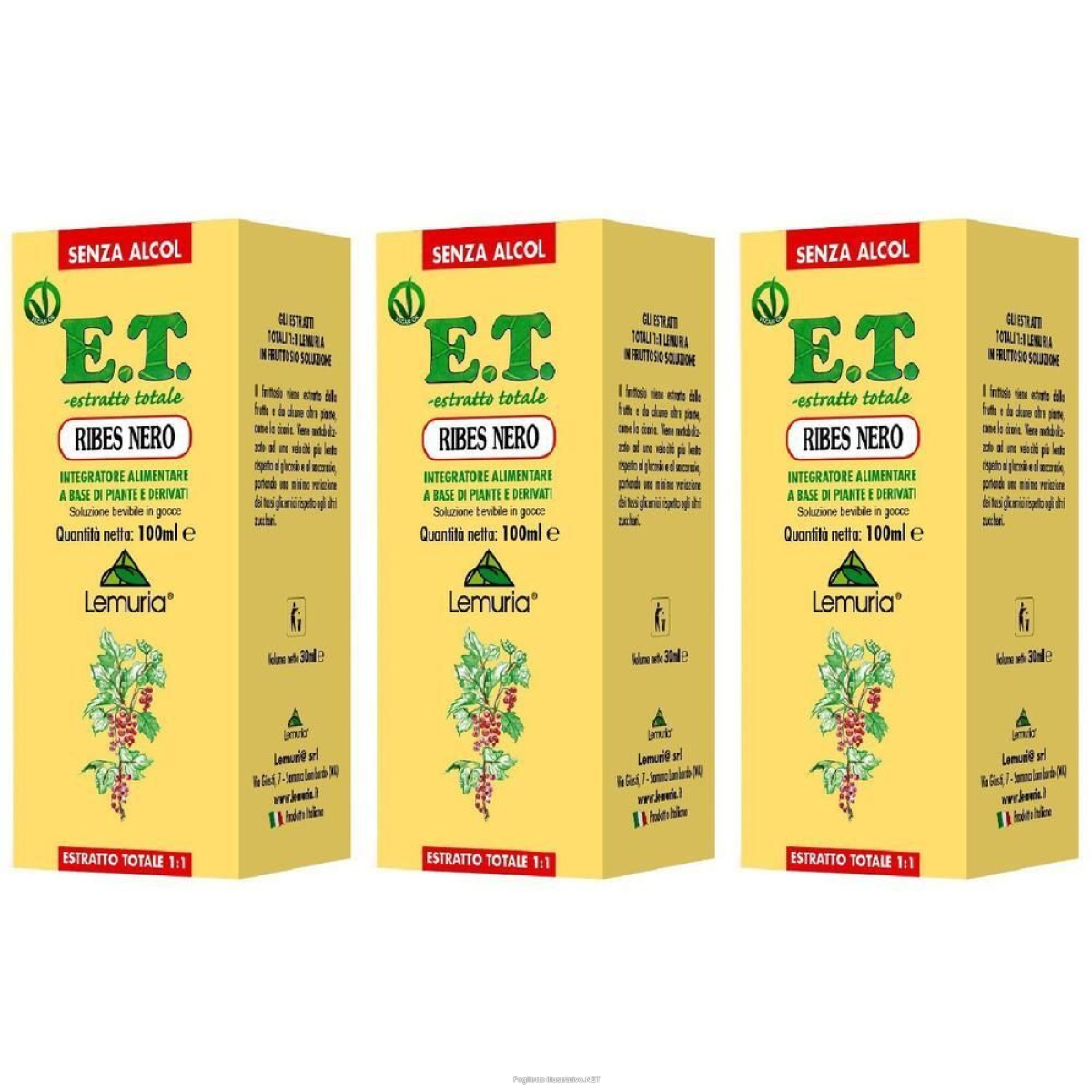 Cerca Offerte di ribes nero estratto 3x100 ml soluzione orale e acquista online