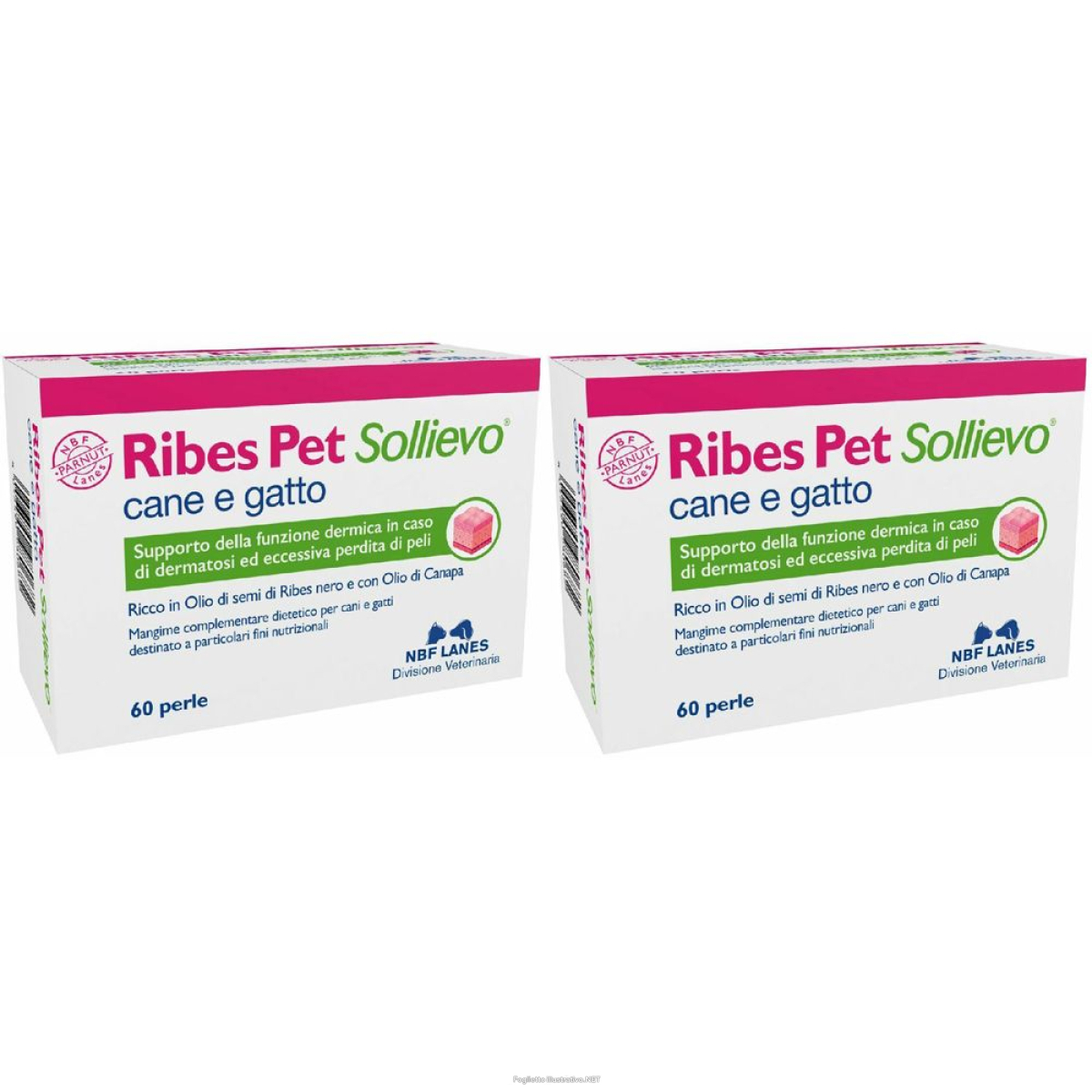 Cerca Offerte di ribes pet sollievo 60prl set da 2 2x1 pz perle e acquista online