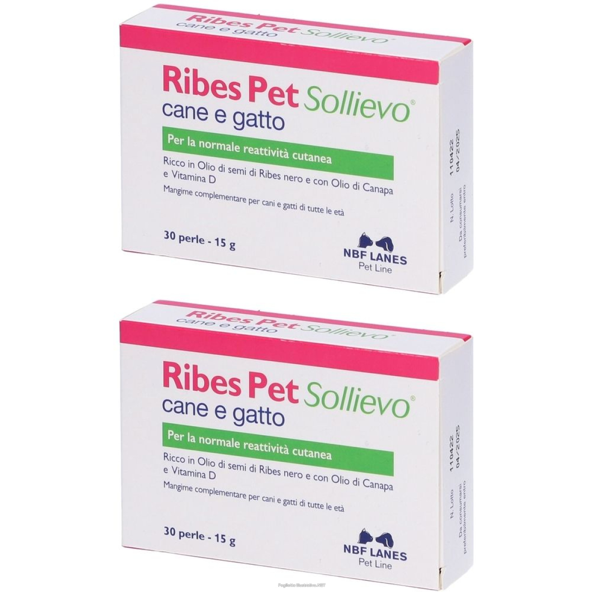 Cerca Offerte di ribes pet sollievo blister 30 perle set da 2 2x1 pz e acquista online