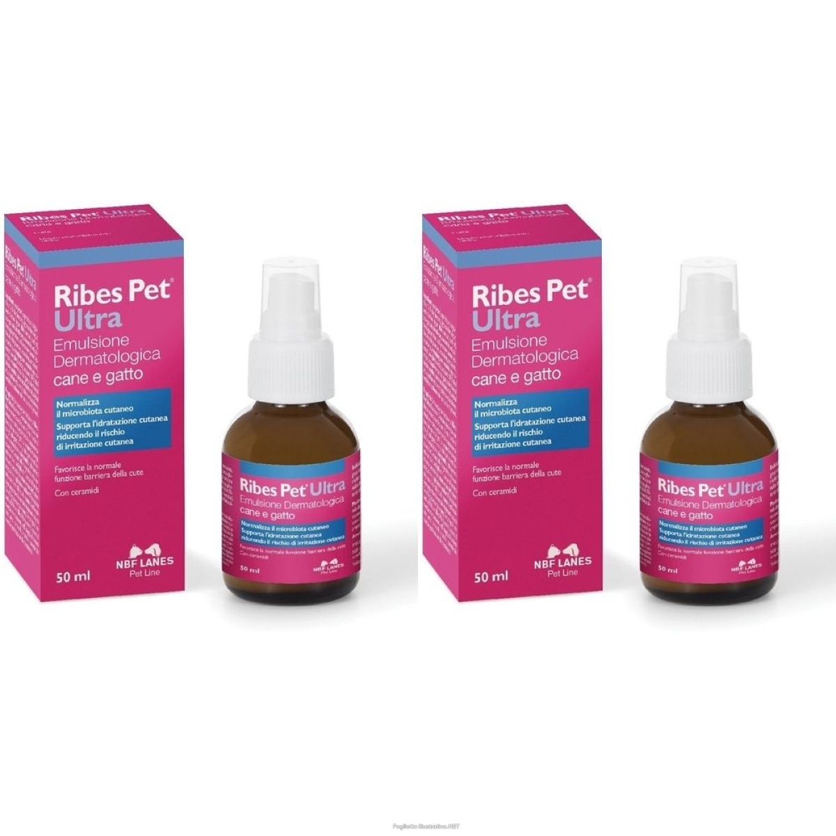Cerca Offerte di ribes pet ultra emulsione dermatologica spray 50 ml set da 2 2x50 ml e e acquista online
