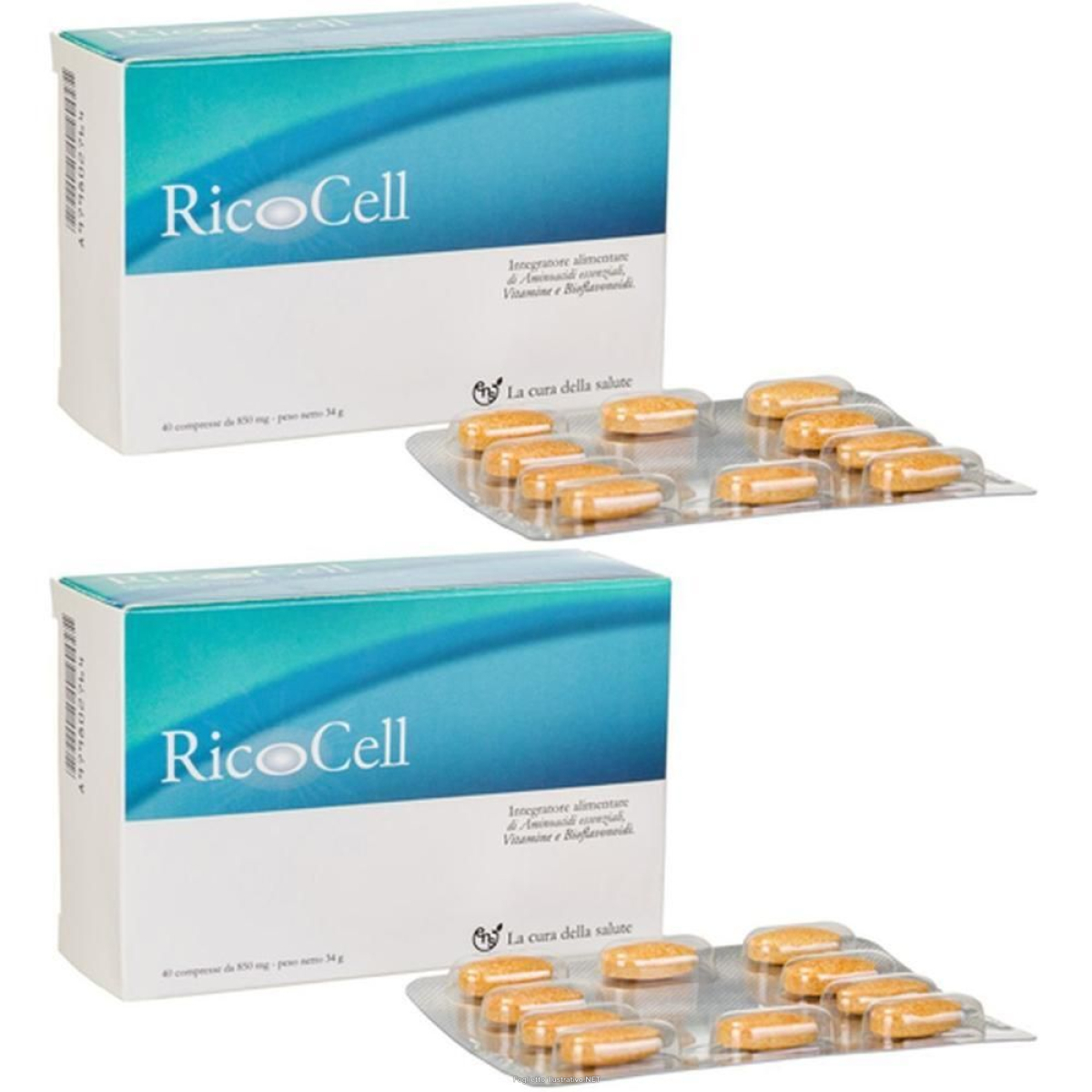 Cerca Offerte di ricocell 40 compresse 2x34 g e acquista online
