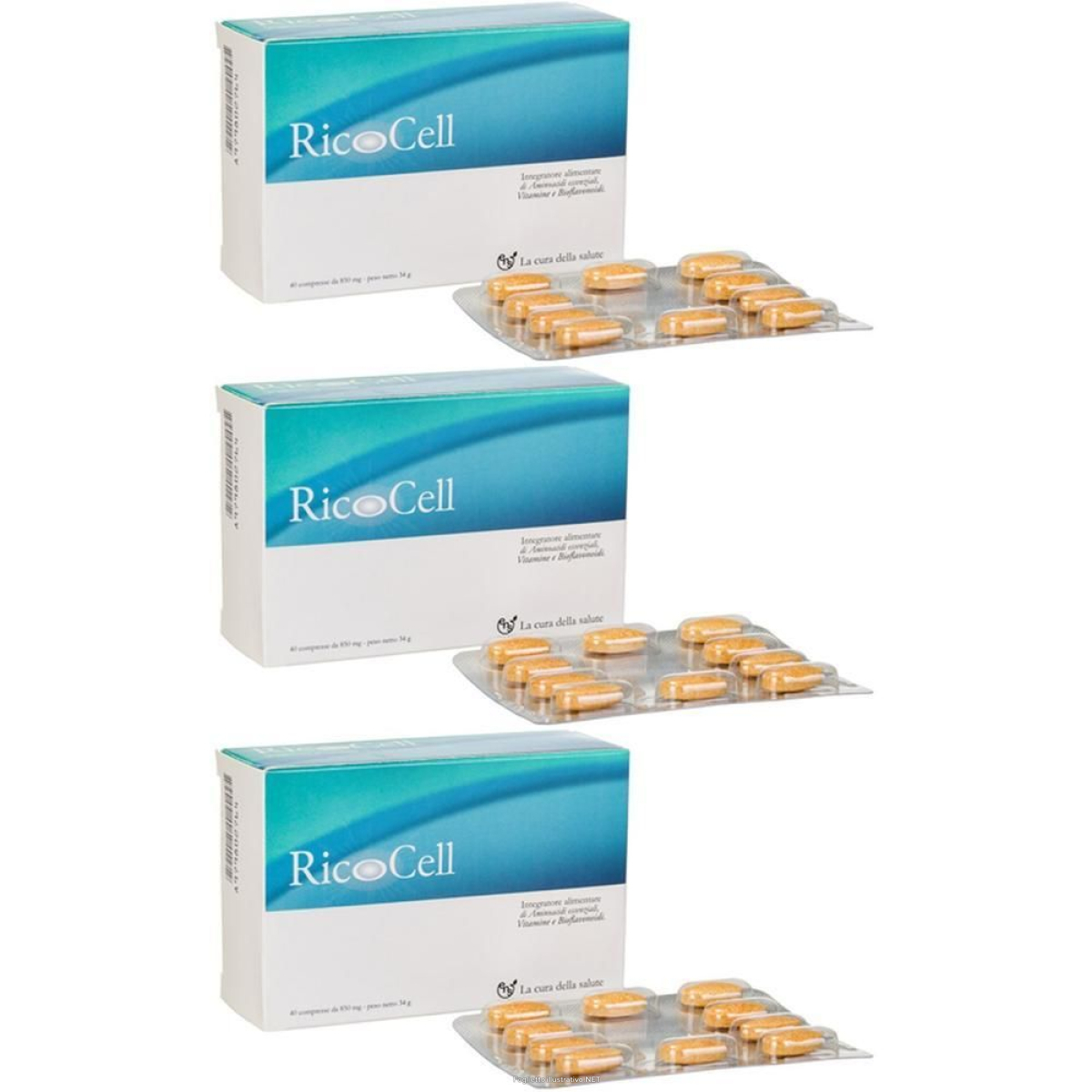 Cerca Offerte di ricocell 40 compresse 3x34 g e acquista online