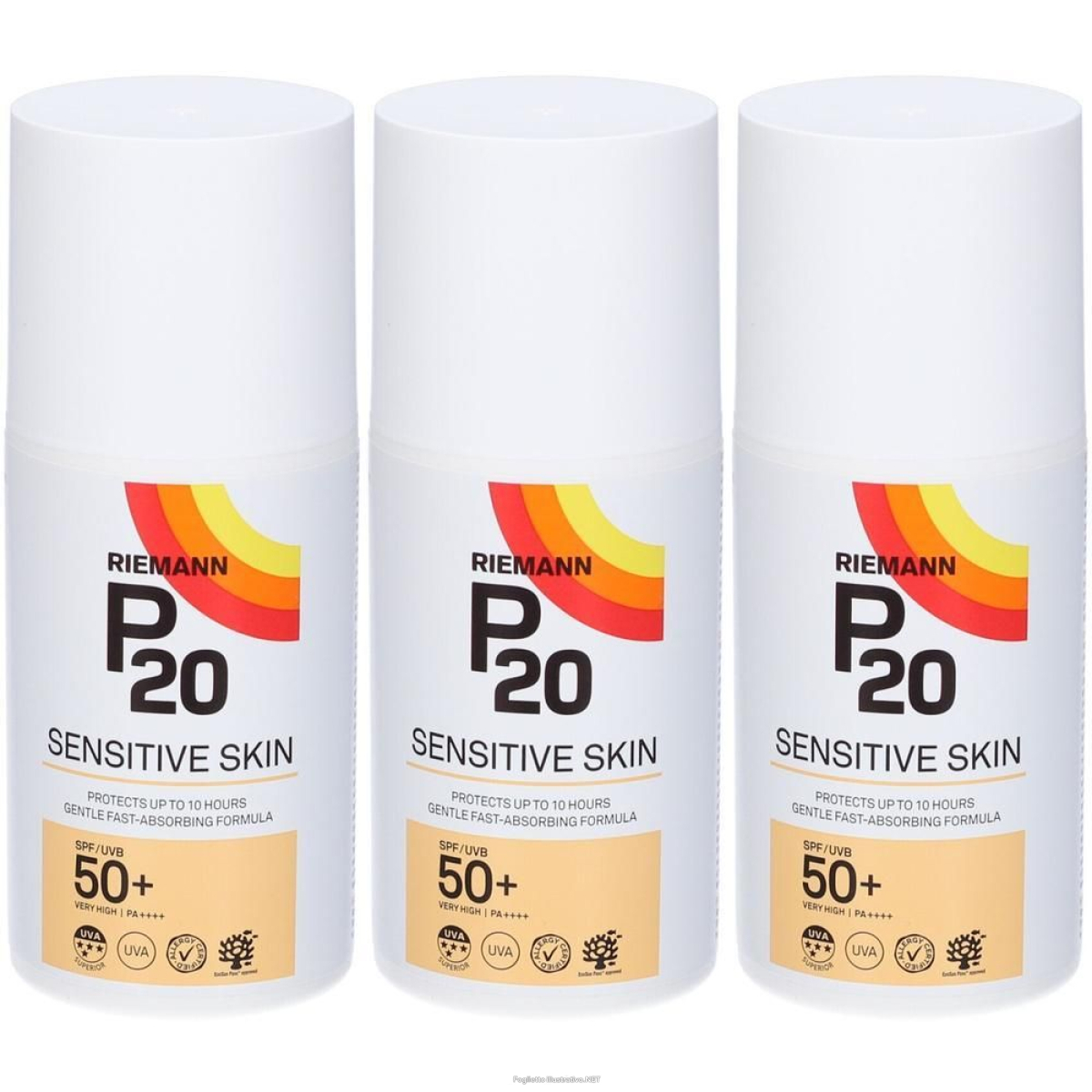 Cerca Offerte di riemann p20 protezione solare spf 50+ 3x200 ml crema e acquista online