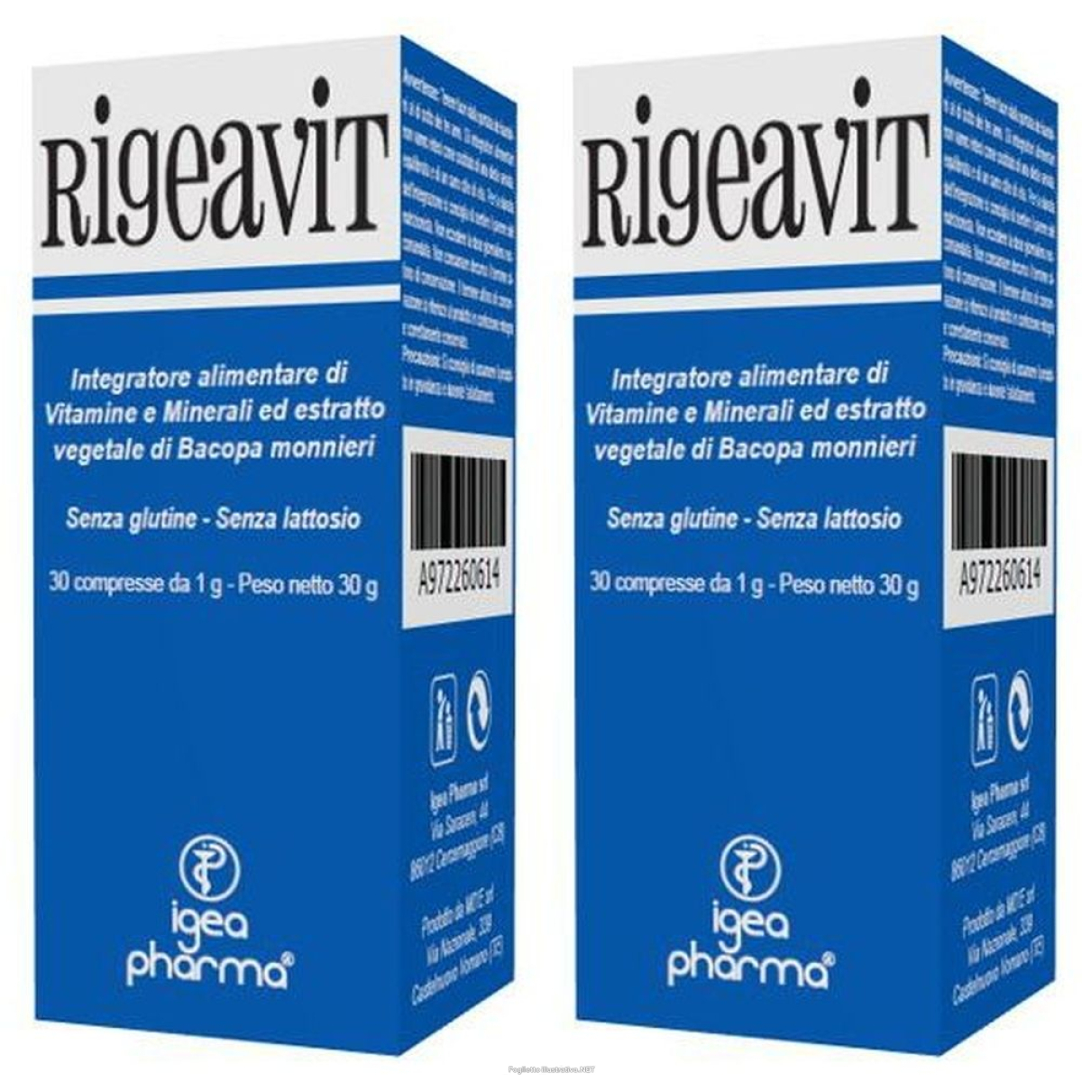 Cerca Offerte di rigeavit 30 compresse set da 2 2x30 pz e acquista online