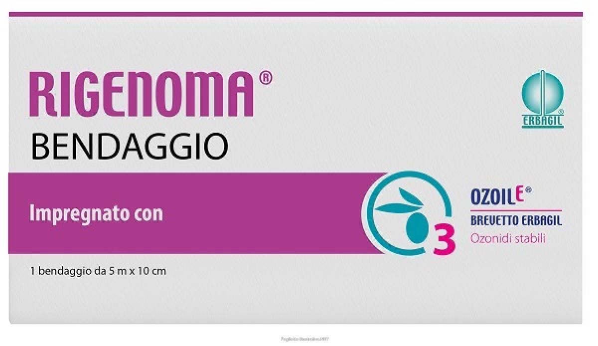 Cerca Offerte di rigenoma bendaggio impregnato con ozoile 5m x 10cm 1 pezzo e acquista online
