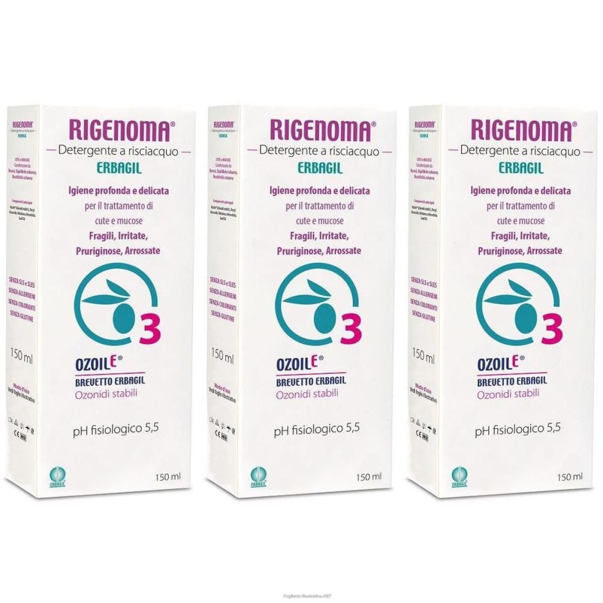 Cerca Offerte di Rigenoma Detergente a Risciacquo 150 ml 3x150 ml Soluzione e acquista online