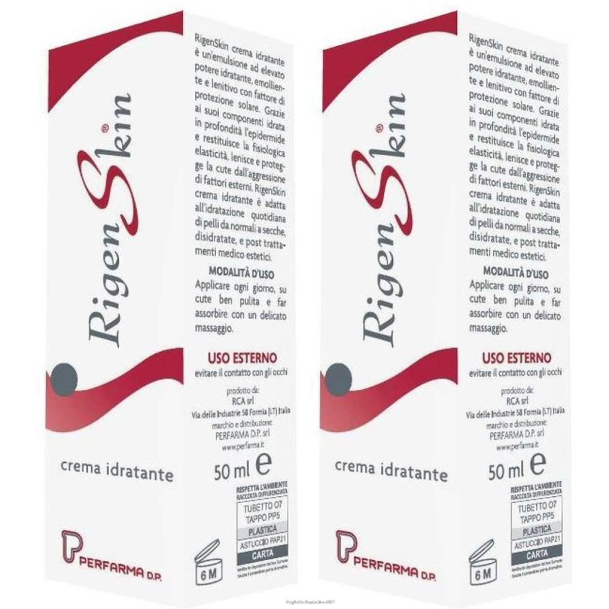 Cerca Offerte di rigenskin crema idratante 50 ml 2x50 ml e acquista online