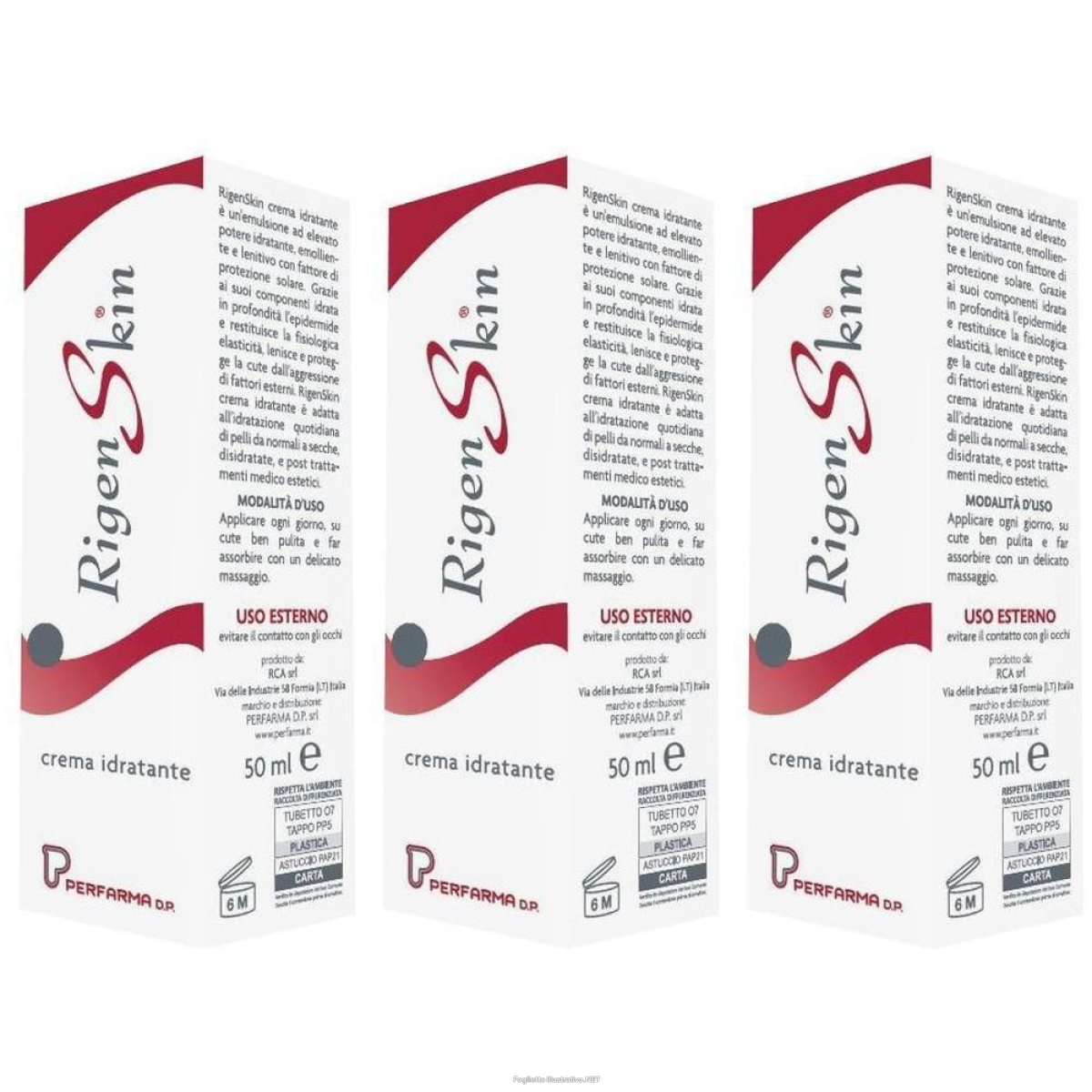 Cerca Offerte di rigenskin crema idratante 50 ml 3x50 ml e acquista online