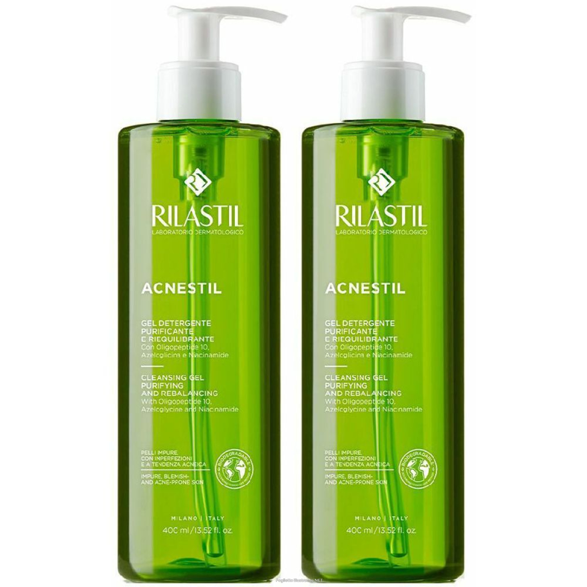 Cerca Offerte di rilastil® acnestil gel detergente set da 2 2x400 ml e acquista online