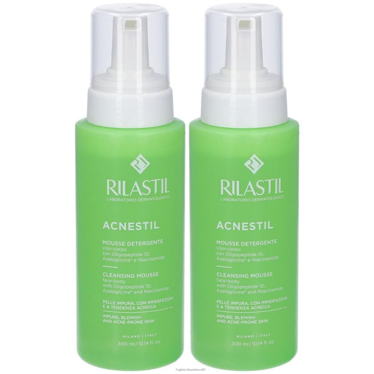 Cerca Offerte di rilastil acnestil mousse detergente 2x300 ml e acquista online
