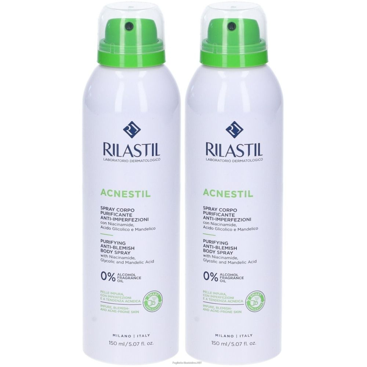 Cerca Offerte di rilastil acnestil spray corpo set da 2 2x150 ml e acquista online