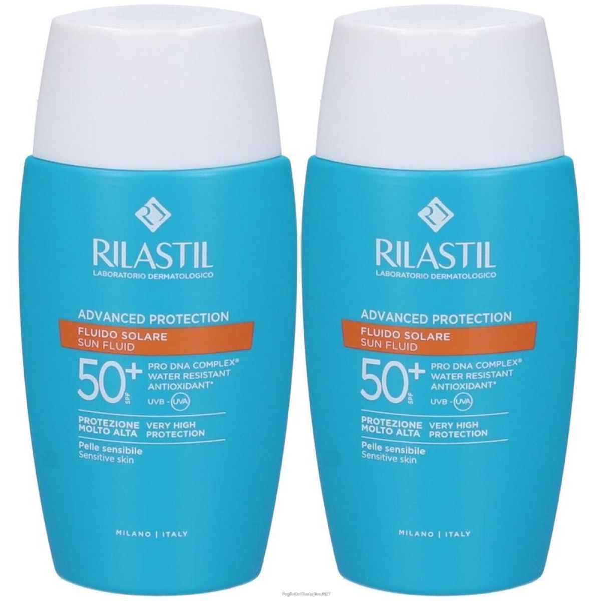 Cerca Offerte di rilastil® advance protection fluido solare spf50+ 2x50 ml e acquista online