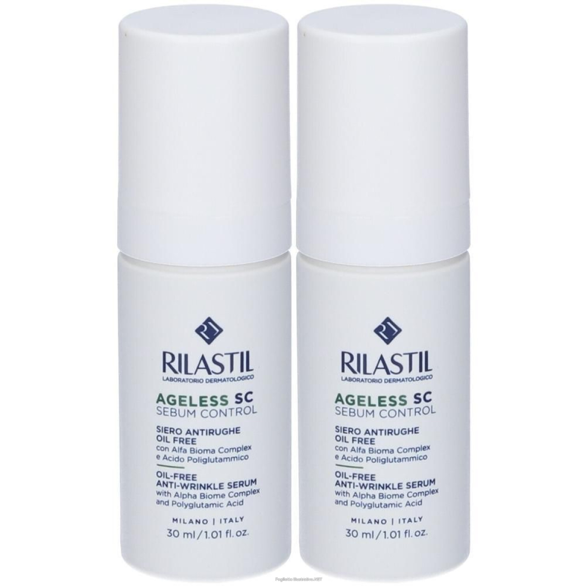 Cerca Offerte di rilastil® ageless sc sebum control siero antirughe 2x30 ml gel e acquista online