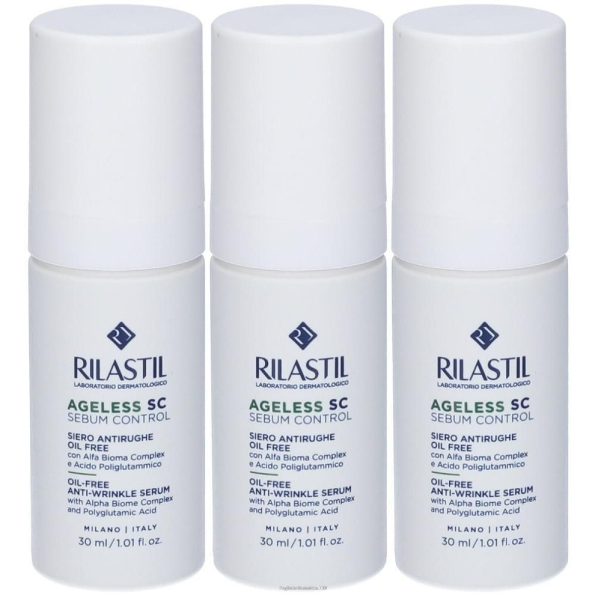 Cerca Offerte di rilastil® ageless sc sebum control siero antirughe 3x30 ml gel e acquista online