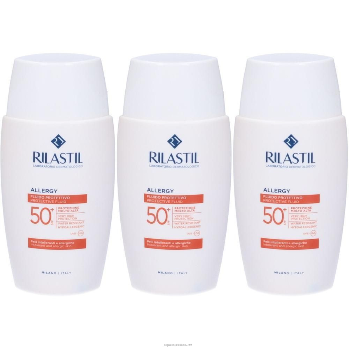 Cerca Offerte di rilastil® allergy 50+ fluido protettivo 3x50 ml e acquista online