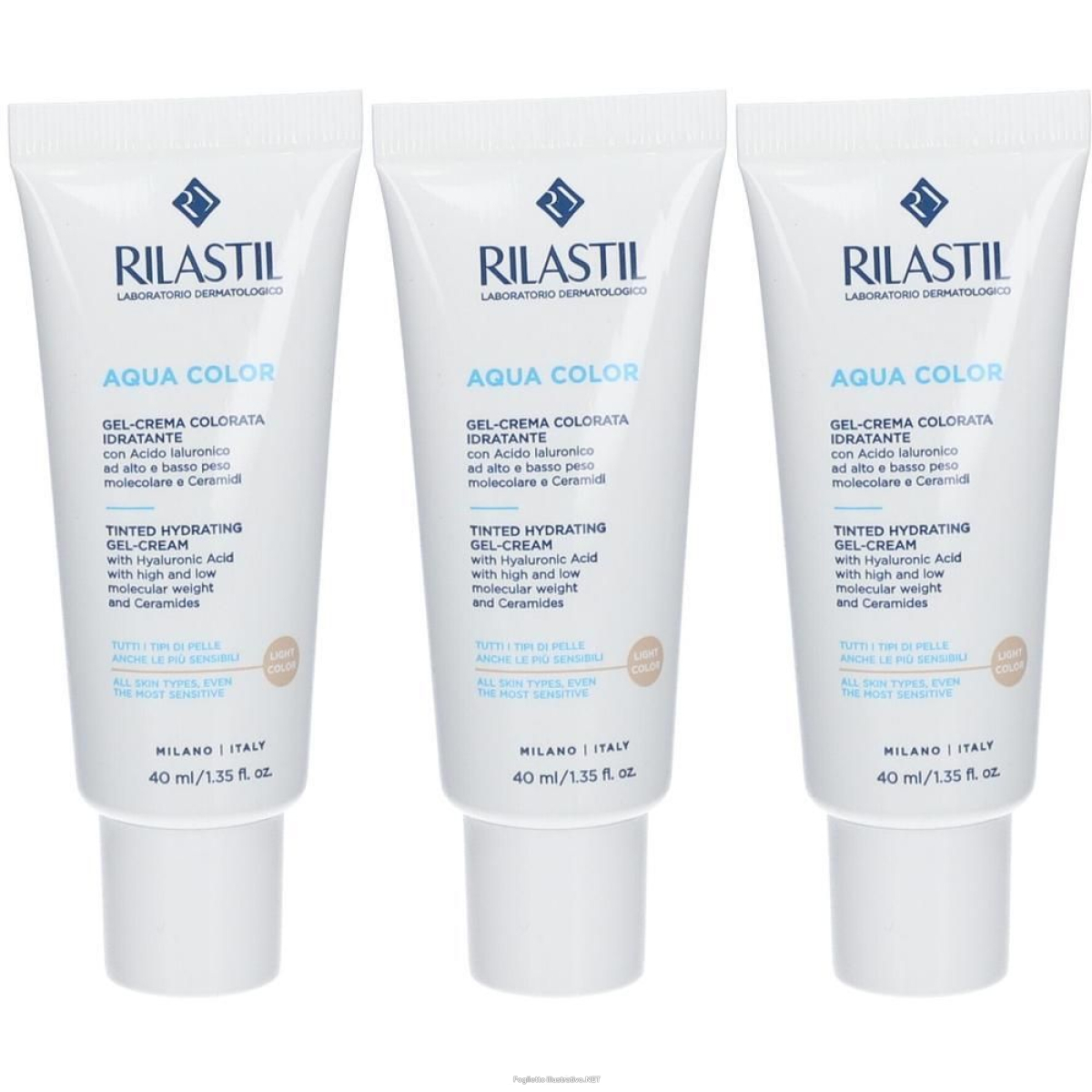 Cerca Offerte di Rilastil Aqua Color Gel-Crema Colorata Idratante Light 1 St e acquista online