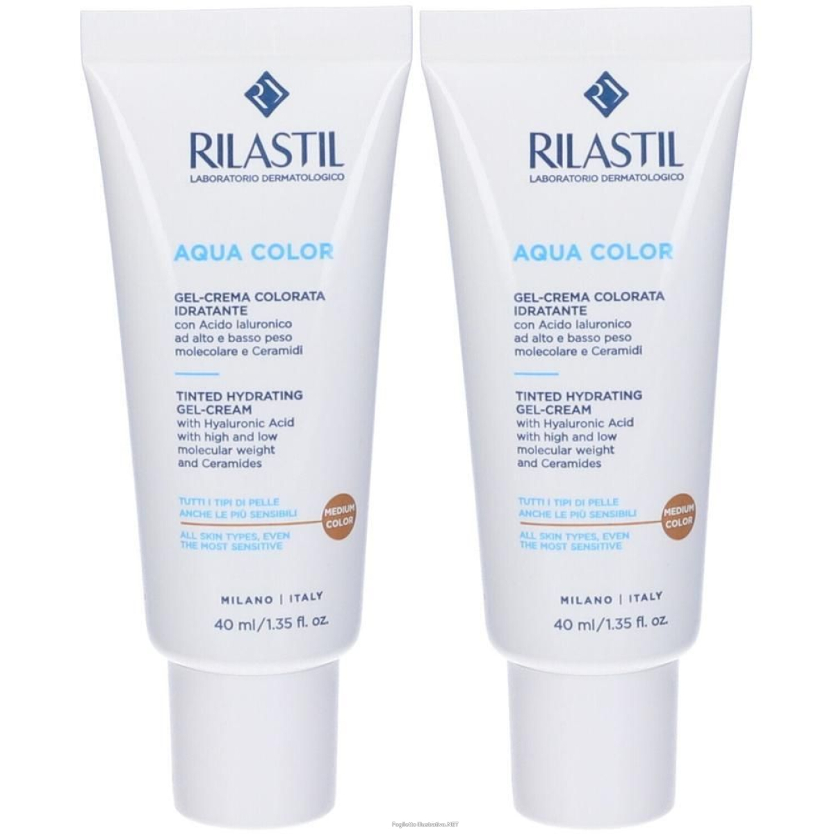Cerca Offerte di rilastil® aqua colorata gel crema medium 2x1 st e acquista online