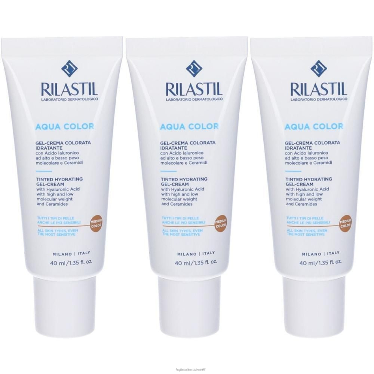 Cerca Offerte di rilastil® aqua colorata gel crema medium 3x1 st e acquista online