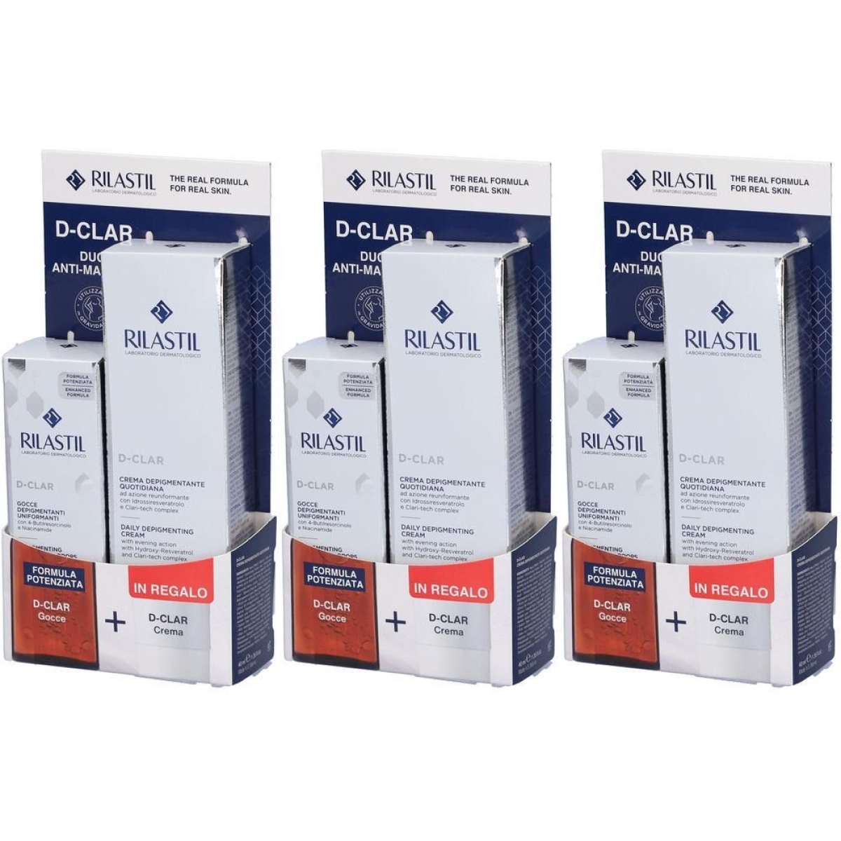Cerca Offerte di rilastil d-clar cofanetto duo anti-macchie crema depigmentante 40ml + e acquista online