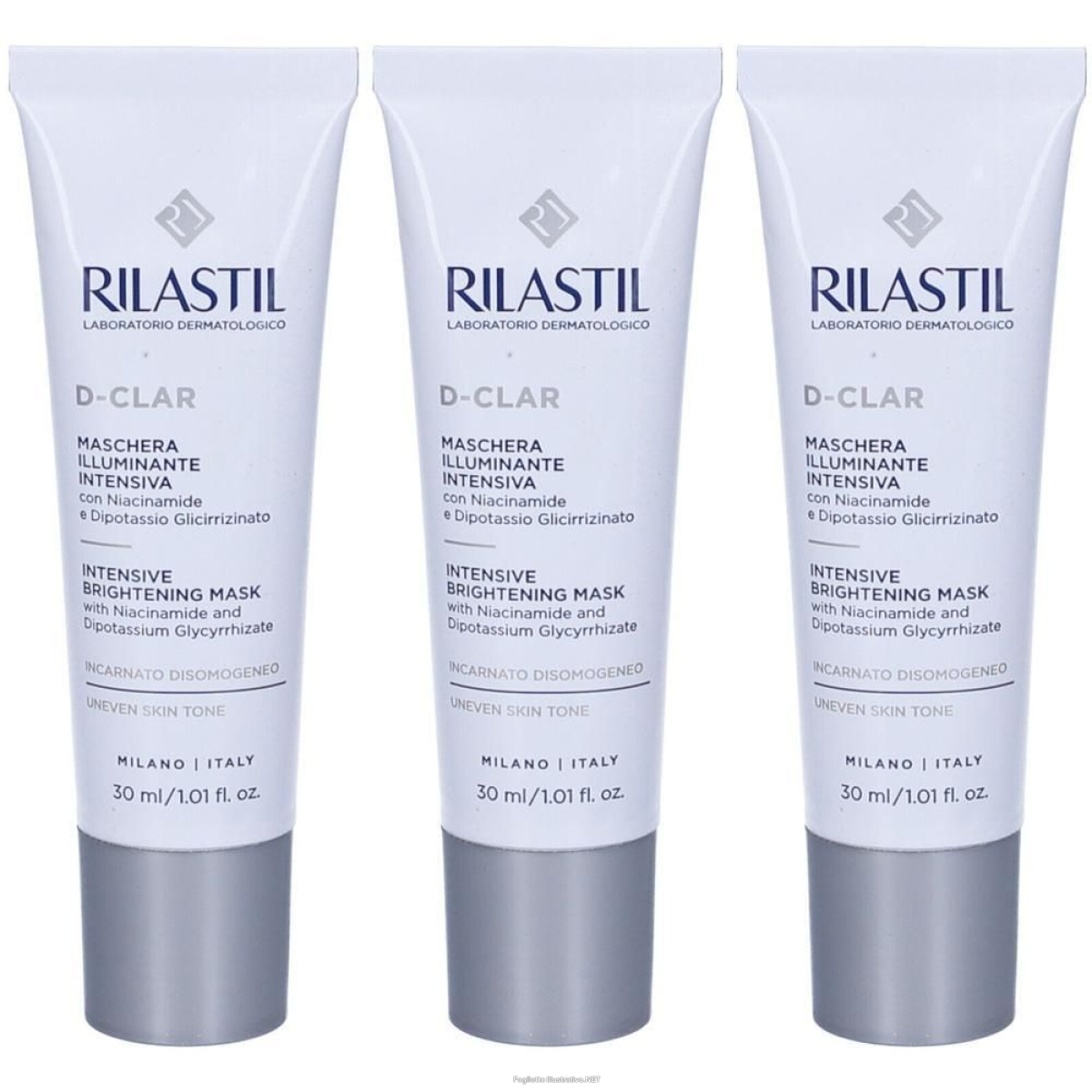 Cerca Offerte di rilastil® d-clar maschera illuminante intensiva 3x30 ml e acquista online