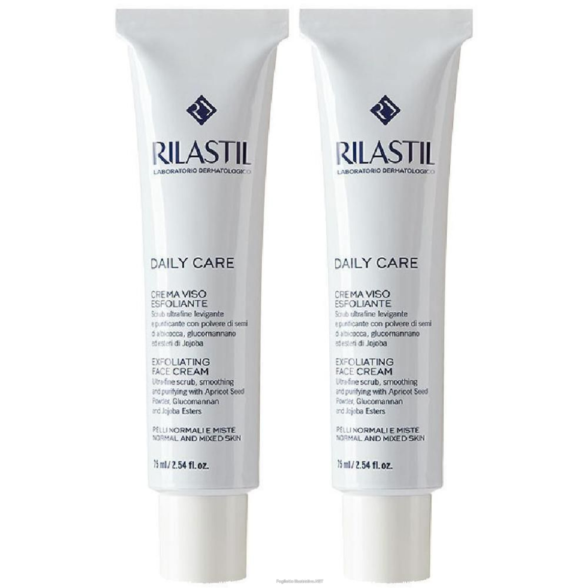 Cerca Offerte di rilastil® daily care crema viso esfoliante 2x75 ml e acquista online