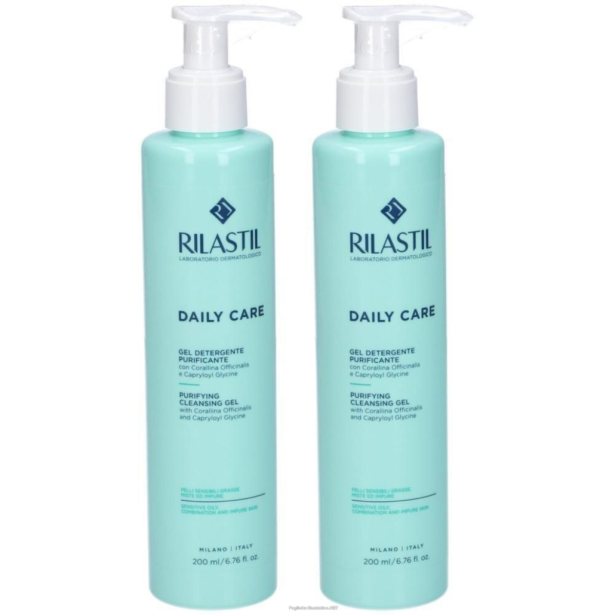 Cerca Offerte di rilastil® daily care gel detergente nuova formula 2x200 ml e acquista online