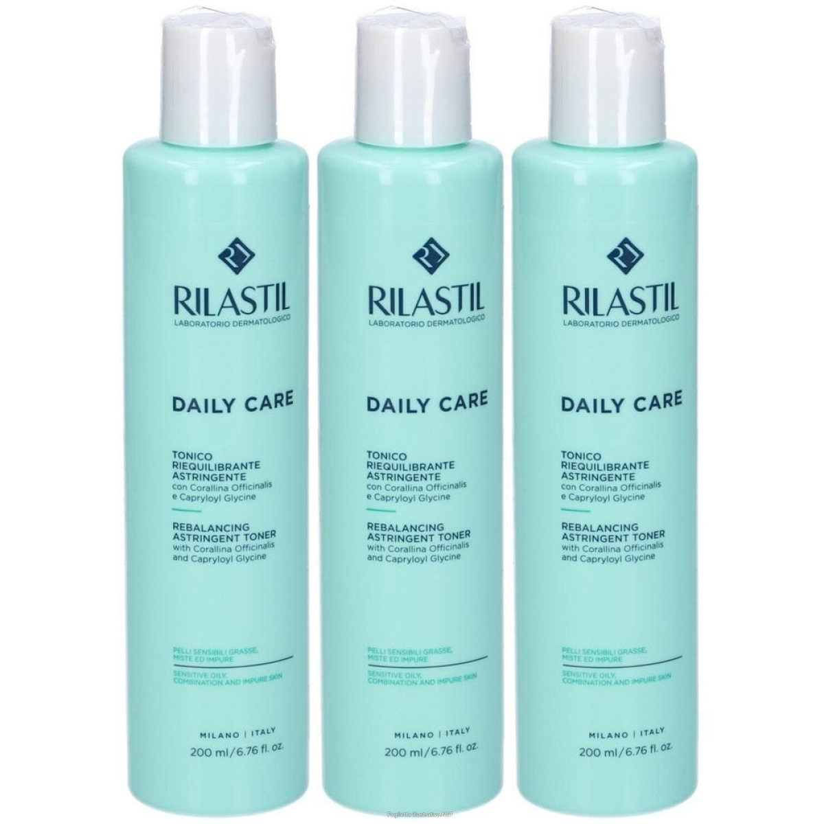 Cerca Offerte di rilastil® daily care tonico astringente nuova formula 3x200 ml e acquista online