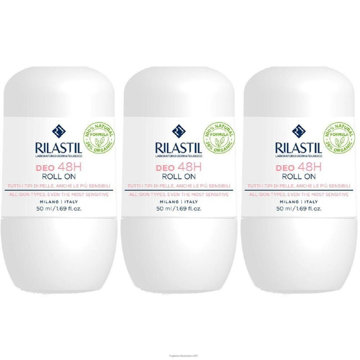 Cerca Offerte di rilastil® deo 48h roll on 3x50 ml roller e acquista online