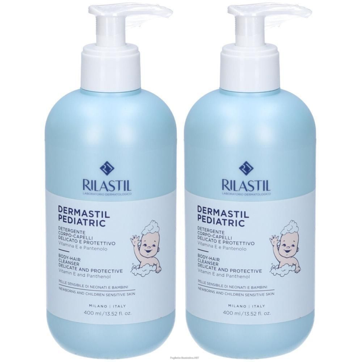 Cerca Offerte di rilastil® dermastil pediatric detergente corpo e capelli 2x400 ml e acquista online