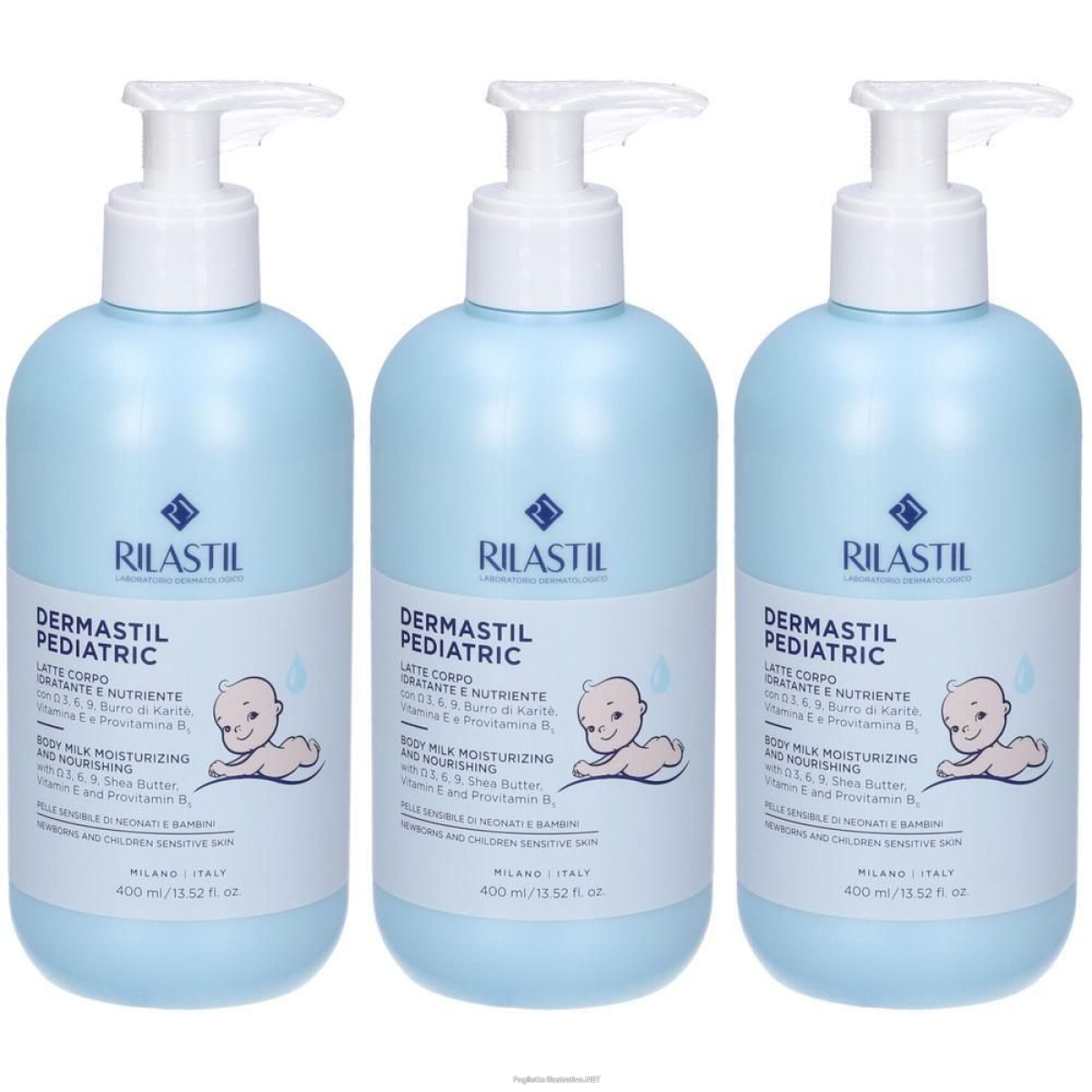 Cerca Offerte di rilastil® dermastil pediatric latte corpo 3x400 ml e acquista online