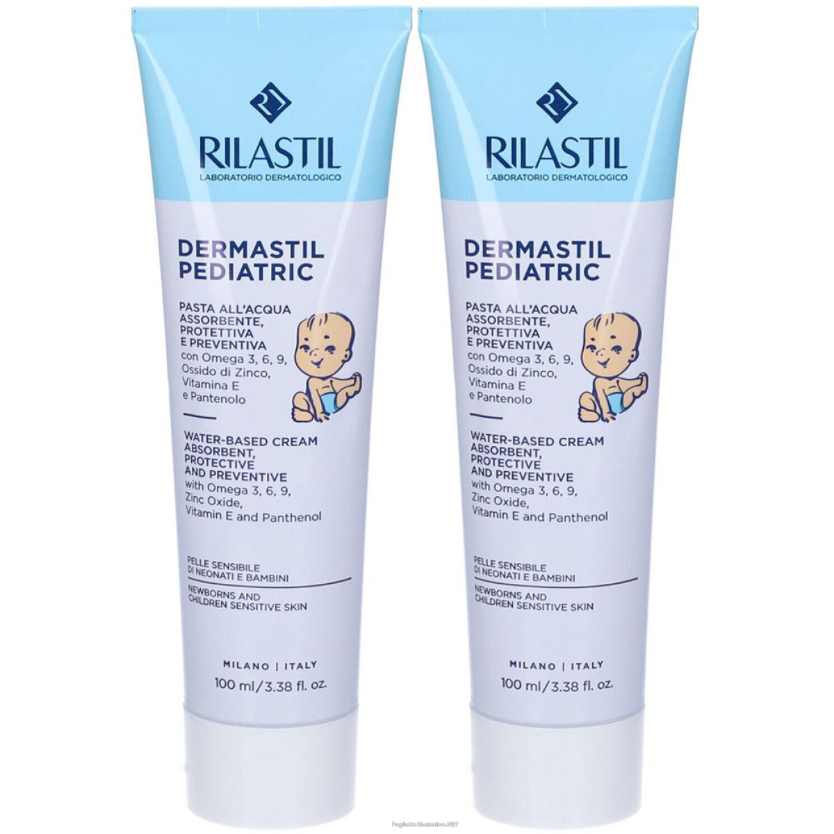 Cerca Offerte di rilastil® dermastil pediatric pasta all´acqua set da 2 2x100 ml e acquista online