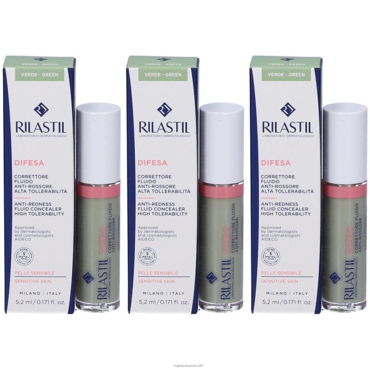 Cerca Offerte di rilastil® difesa correttore fluido anti arrossamento colore verde 3x8, e acquista online