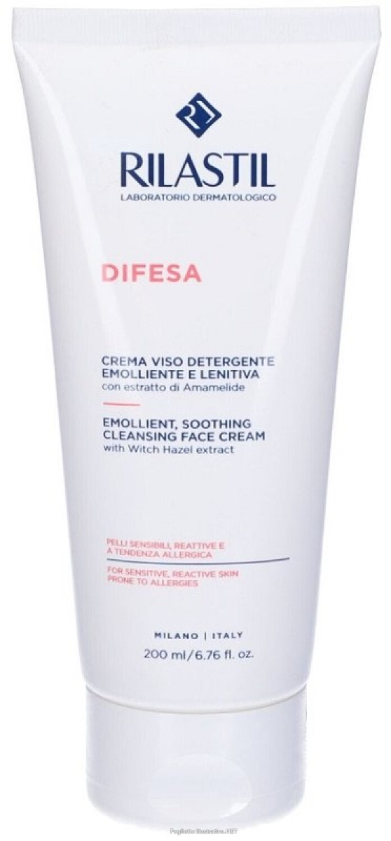 Cerca Offerte di rilastil difesa crema detergente viso lenitiva idratante pelli sensibili 200ml e acquista online